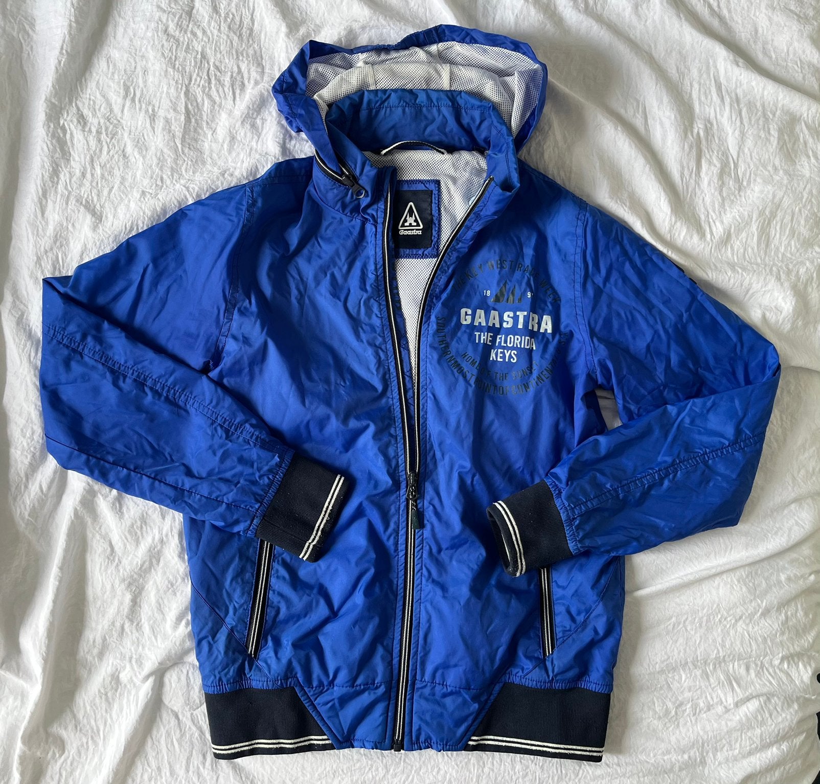 Gaastra windbreaker mt 158/164 capuchon zomerjas windjack, Kinderen en Baby's, Kinderkleding | Maat 158, Ophalen of Verzenden