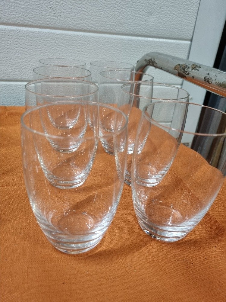 drinkglazen schott zwiesel 8x, Verzamelen, Ophalen of Verzenden, 'T Olde Gre-j, Info@toldegrej.nl, Endepoelstraat 20f Didam