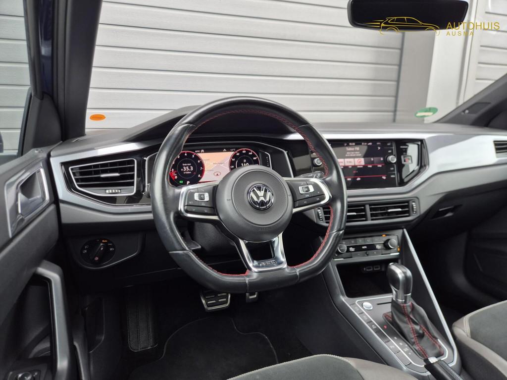 Volkswagen Polo 2.0 TSI GTI Pano/Virtual/Beats/Led/Alcantara, Gebruikt, Zwart, 4 cilinders, Blauw