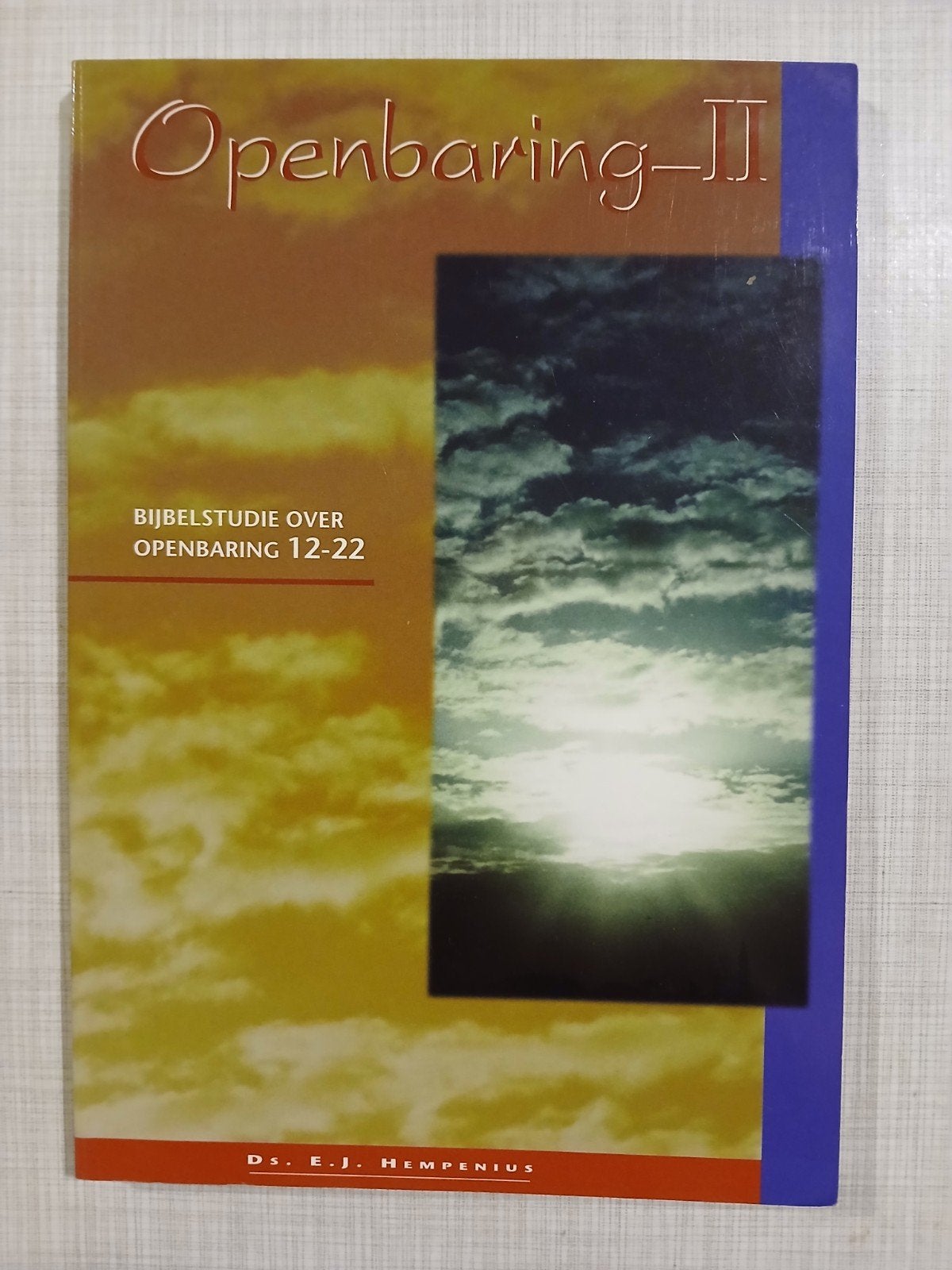 E.J. Hempenius - Openbaring II, Ophalen of Verzenden, Zo goed als nieuw, E.J. Hempenius