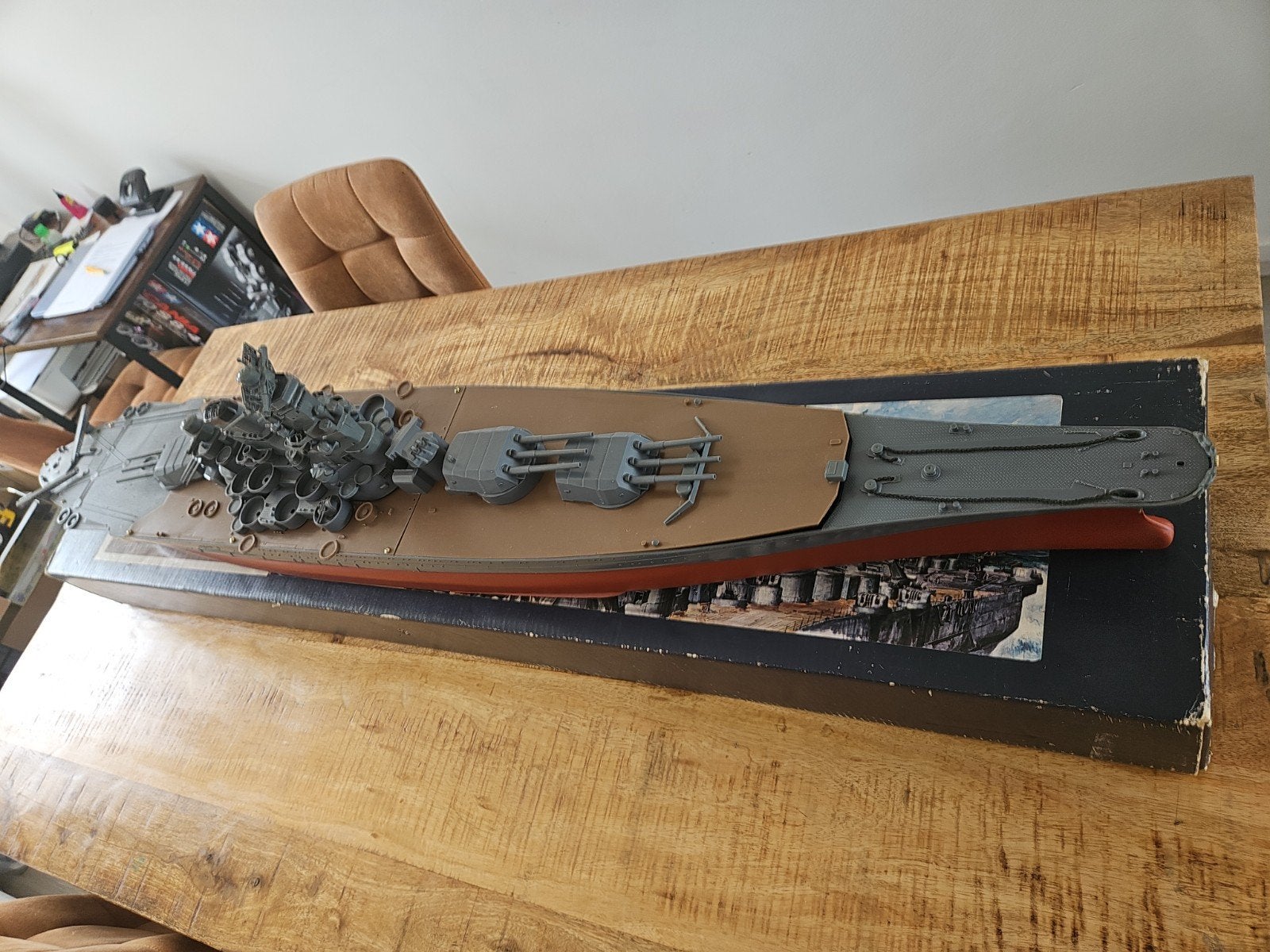 Nichimo Yamato 1:200 Modelbouwschip (Gedeeltelijk Gebouwd), Ophalen, 1:50 tot 1:200, Overige merken