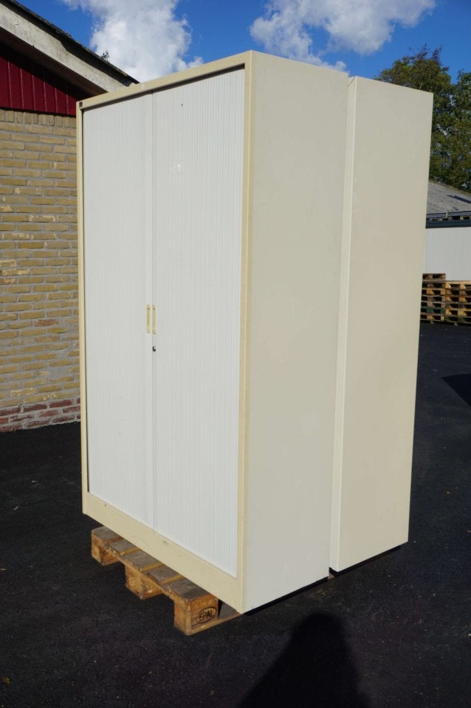 Roldeurkast archiefkast gereedschapskast magazijnkast kast, 100 tot 150 cm, Niet ingevuld, Meerdere deuren, 150 tot 200 cm