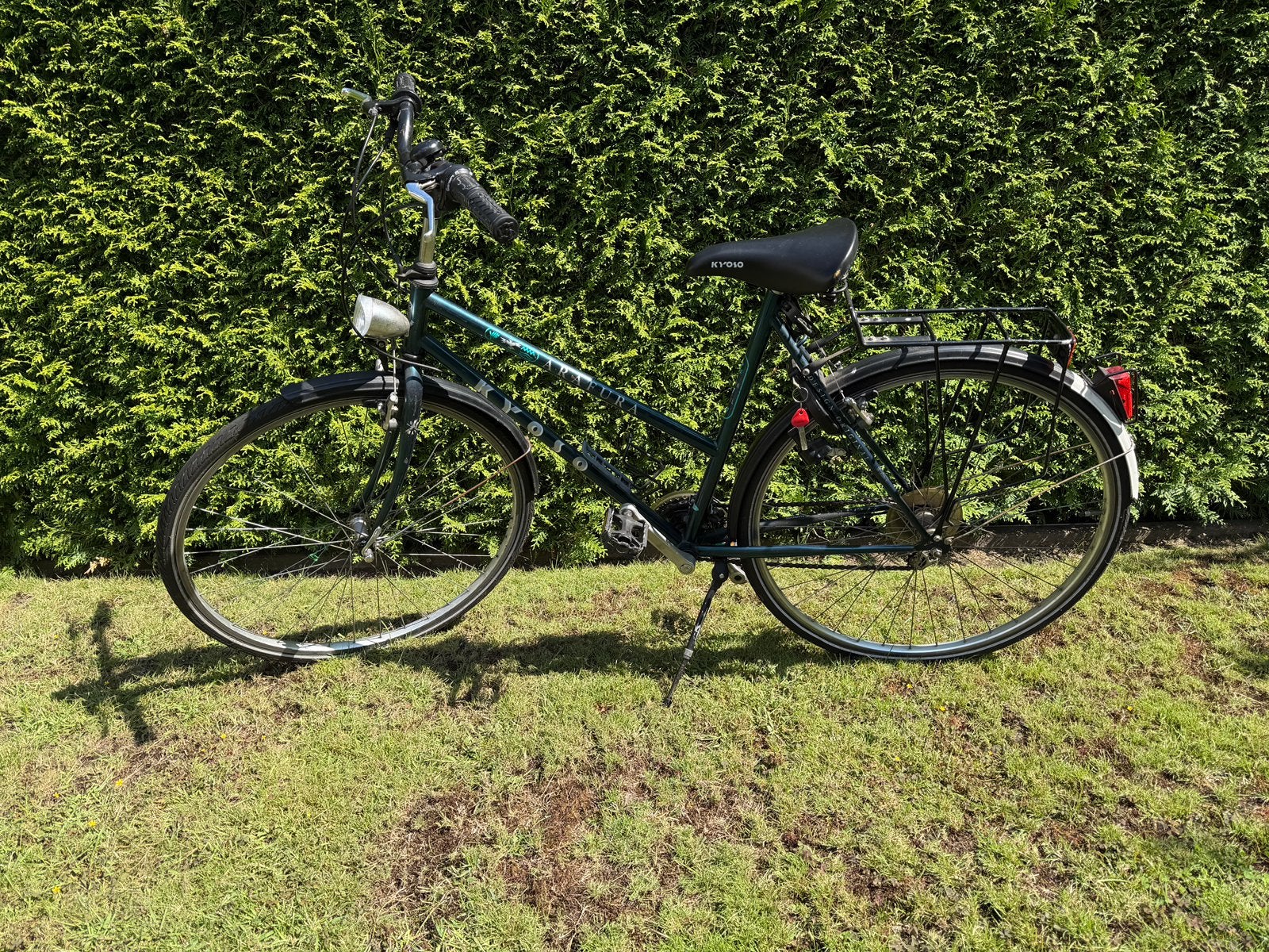 Hybride fiets 21 versnellingen Shimano onderdelen, 55 tot 59 cm, Ophalen, Velgrem, Jaren '60 of nieuwer