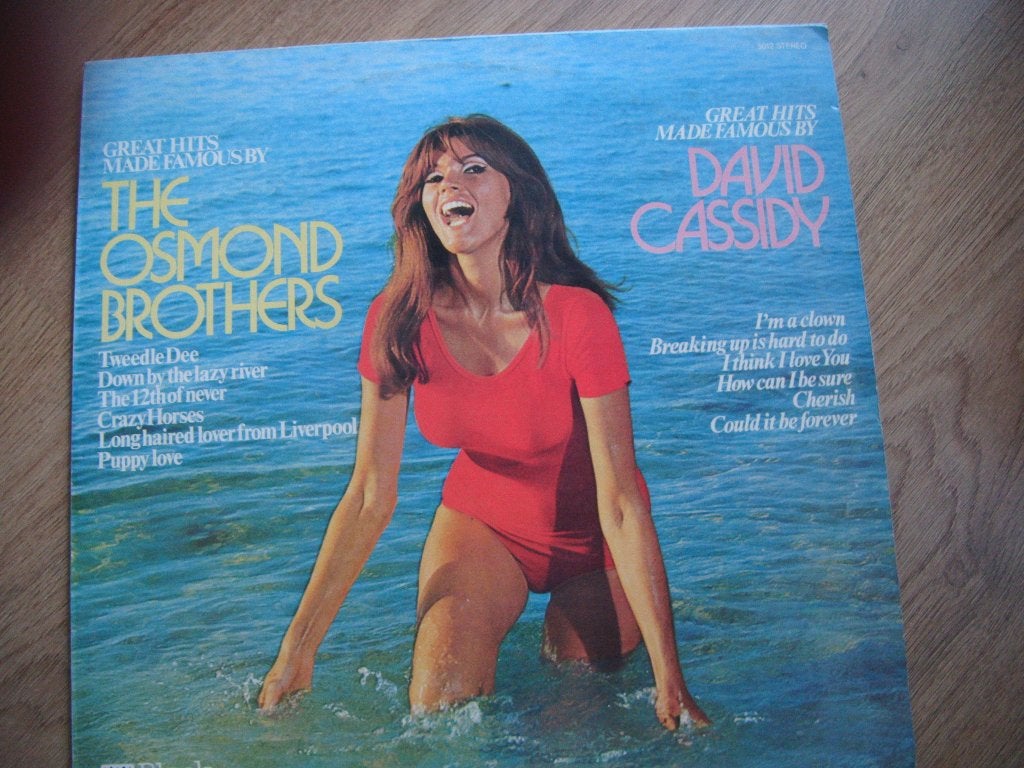 LP The Osmond Brothers / David Cassidy, Ophalen, Gebruikt, 1970 - 1979, 12 inch
