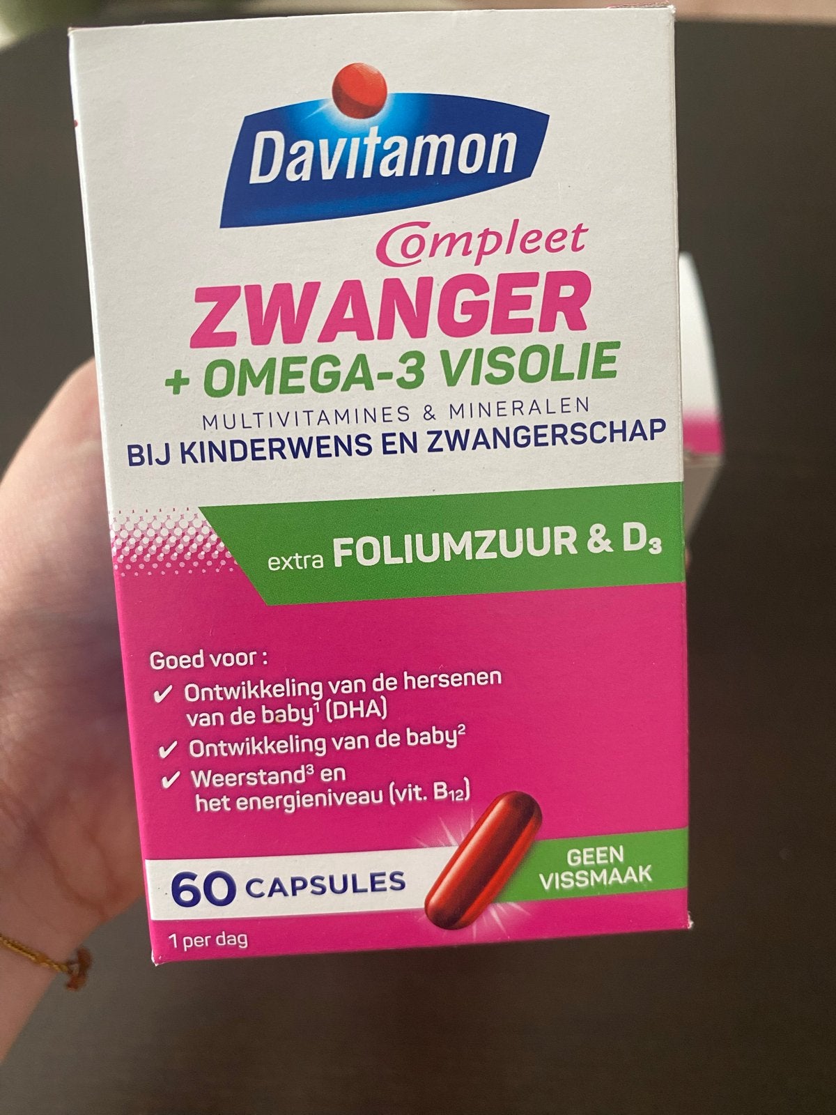 Davitamon Compleet Zwanger + Omega-3 Visolie - 80 capsules, Ophalen of Verzenden, Nieuw, Overige typen