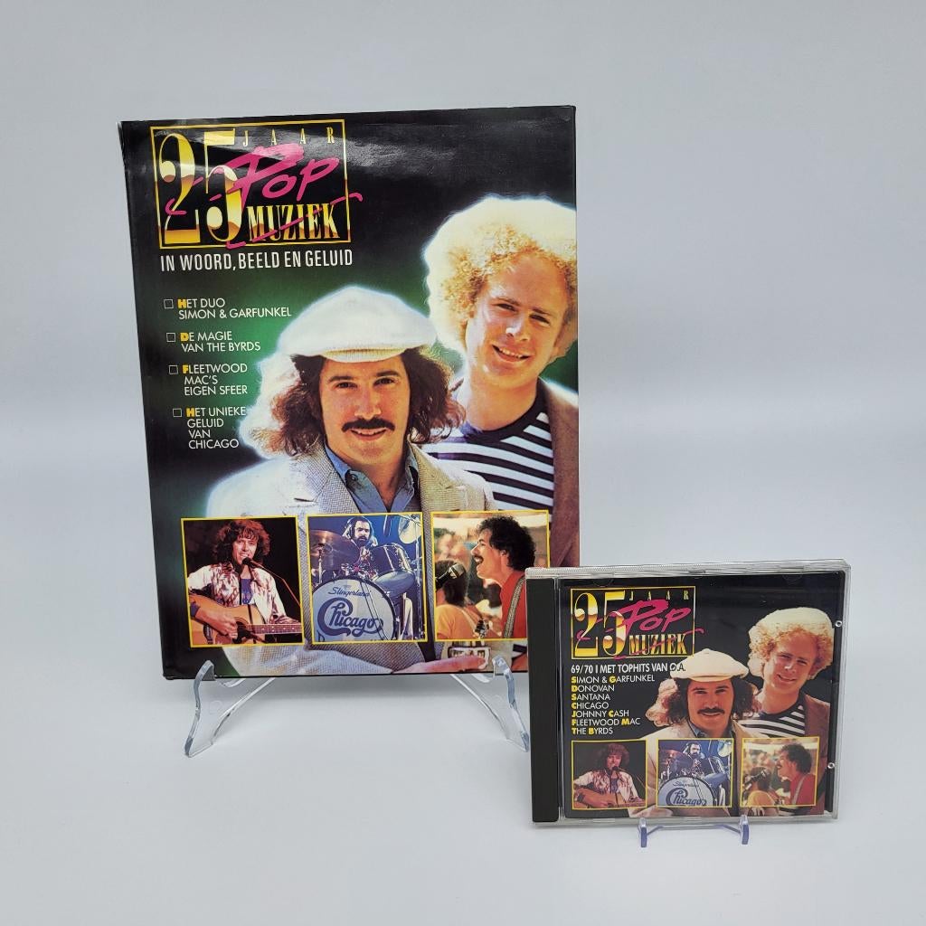 25 JAAR POPMUZIEK - 1969/70 - Boek & CD, Boeken, Ophalen of Verzenden, Gelezen, Artiest