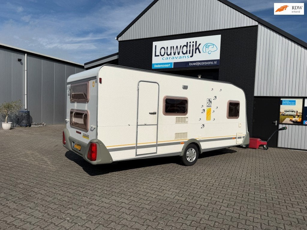 KNAUS Sudwind 500 TKM ’03 (6 pers. Fransbed), Caravans en Kamperen, 7 tot 8 meter, Bedrijf, Treinzit, Lengtebed