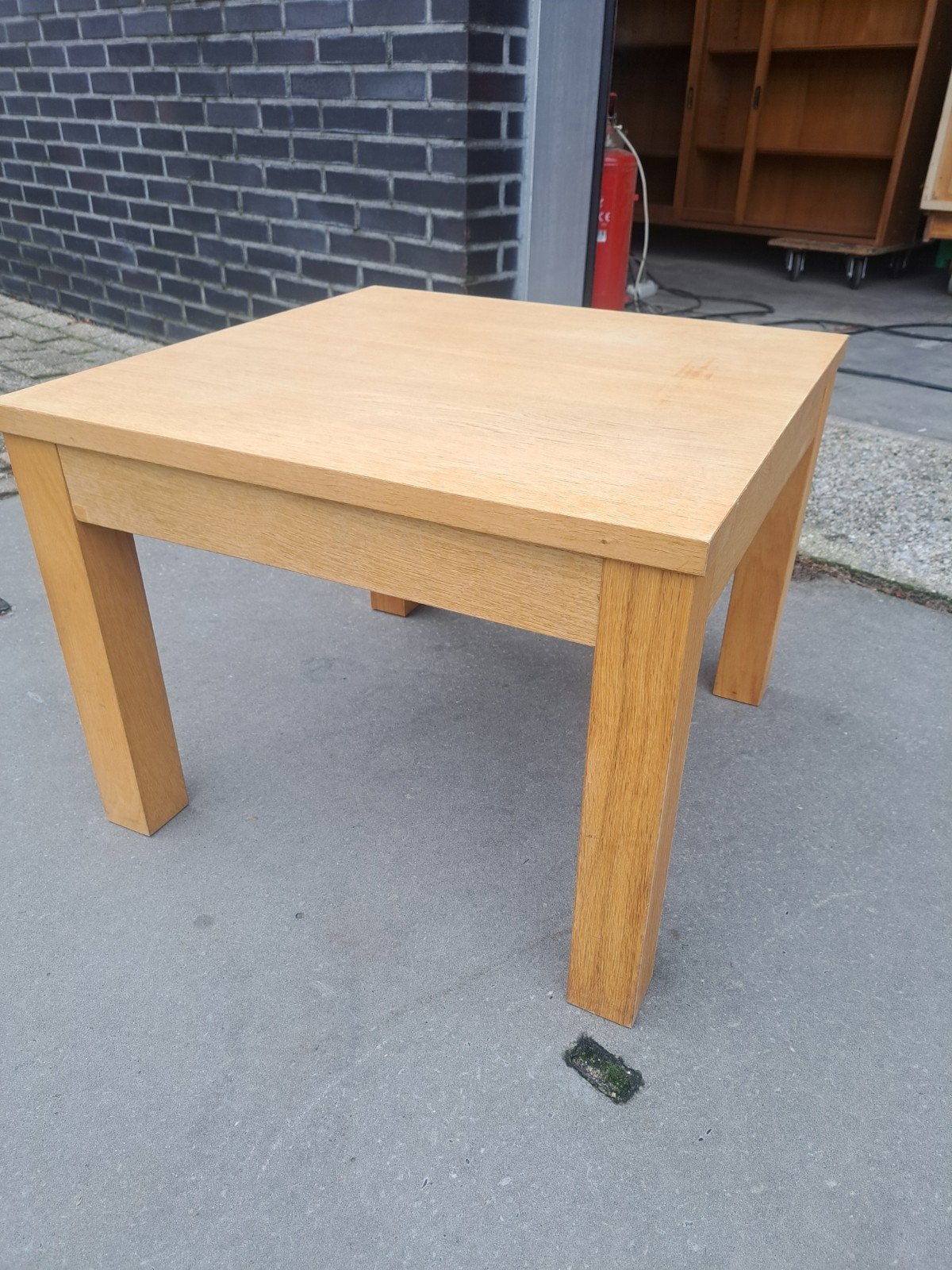 Grenen tafel Hoogte 45 blad 60/60, Huis en Inrichting, Tafels | Bijzettafels, RoDeKo Volendam, R.kooij65@gmail.com, Vierkant, 55 tot 75 cm