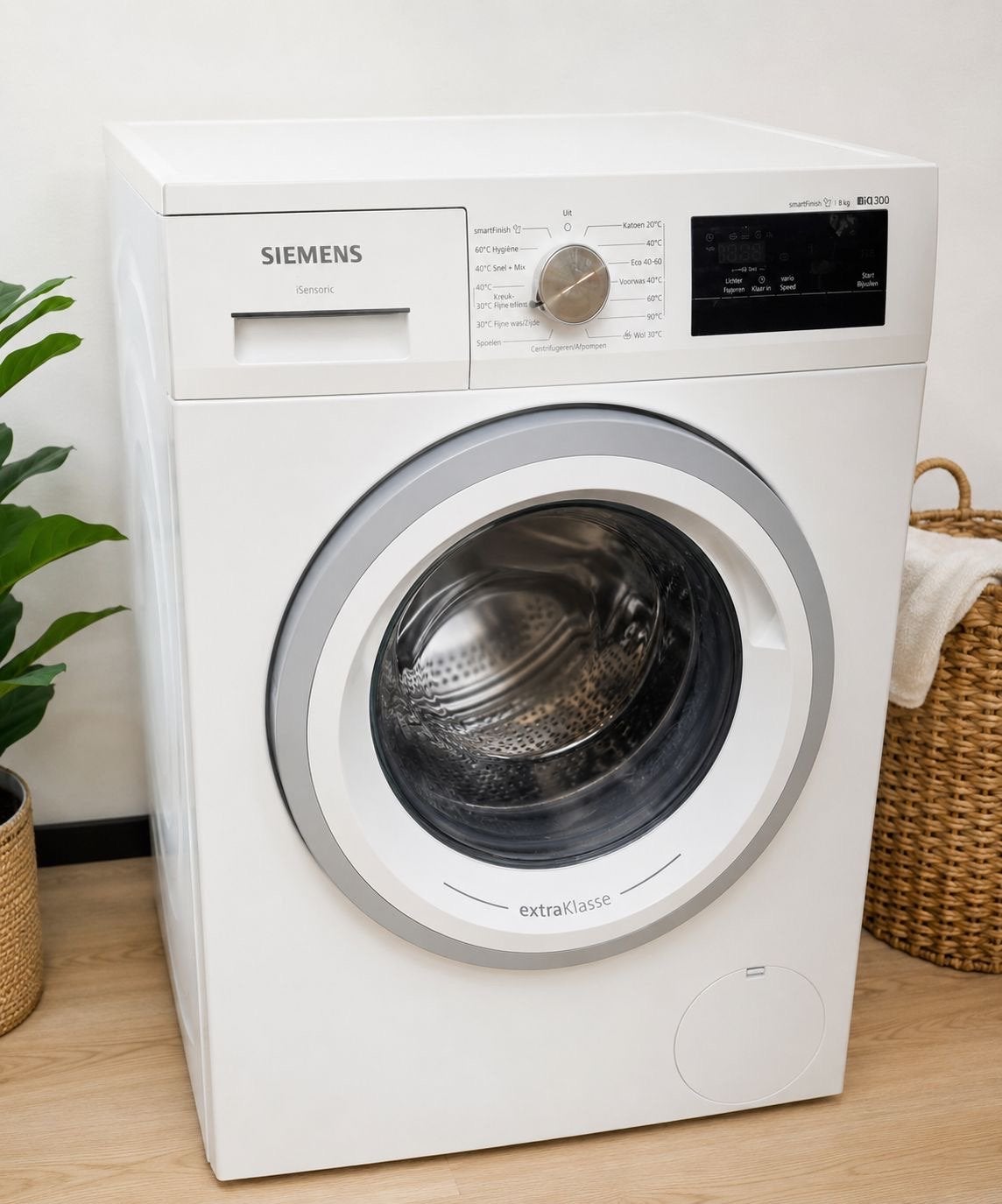 Siemens iQ300 Wasmachine - 8kg - Zo goed als nieuw, 1200 tot 1600 toeren, 8 tot 10 kg, Ophalen of Verzenden, Zo goed als nieuw