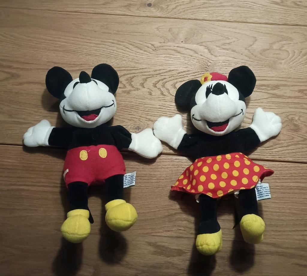 Minnie en Mickey Mouse handpoppen - Disney, Ophalen of Verzenden, Overige typen