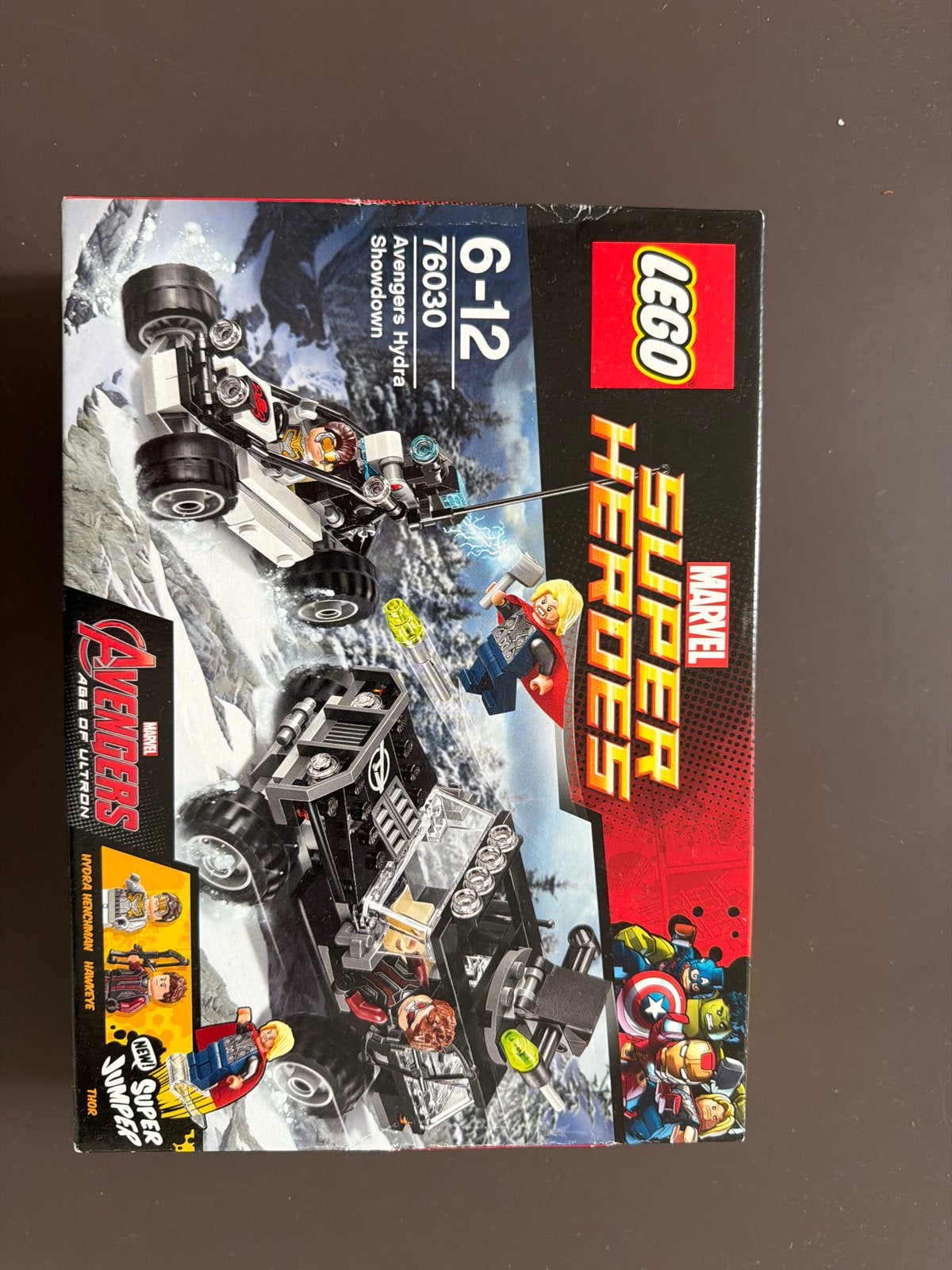 Nieuw LEGO Marvel Avengers Hydra Showdown 76030, Ophalen of Verzenden, Nieuw, Overige merken