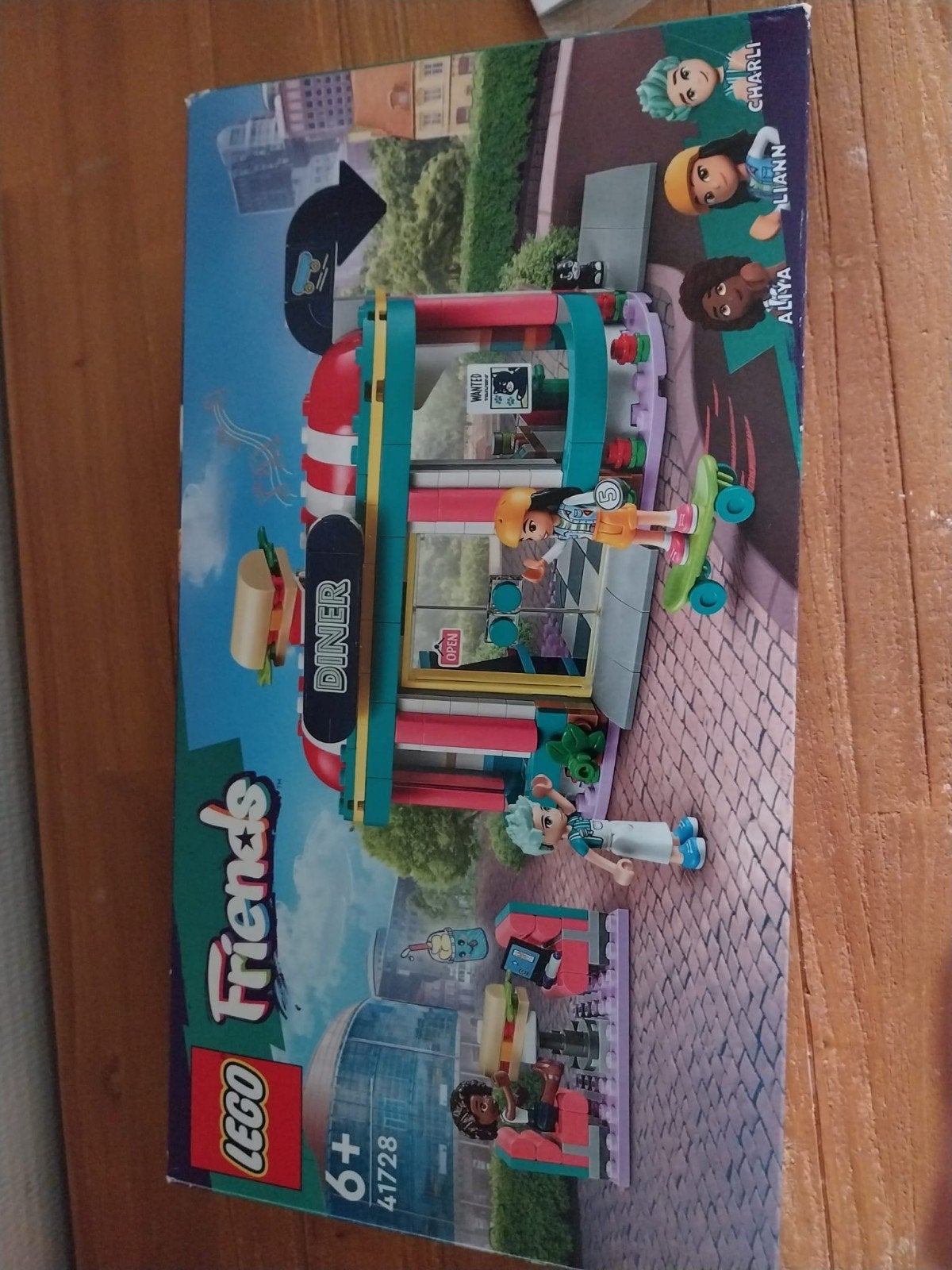 Lego Friends Diner 41728 - Zo goed als nieuw, Compleet, Lego, Friends, Ophalen of Verzenden