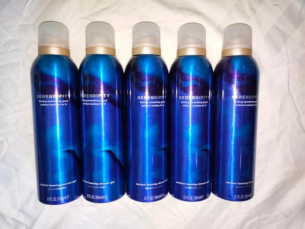 5x Rituals Serendipity Douchefoams foam shower douche, Ophalen of Verzenden, Nieuw, Bad & Douche