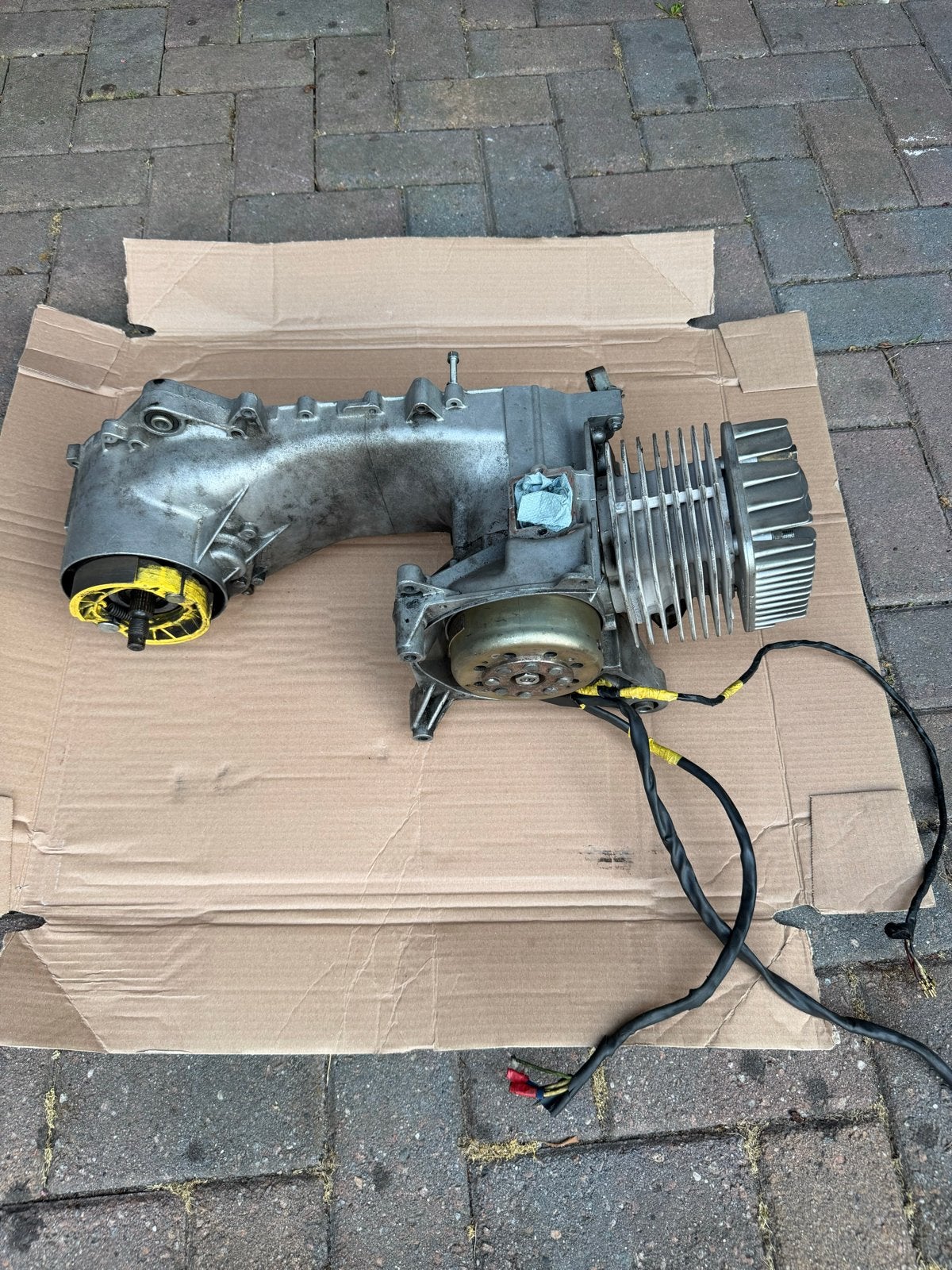 Piaggio Skipper blok met Malossi 172 cc, Ophalen, Gebruikt, Blok, Piaggio