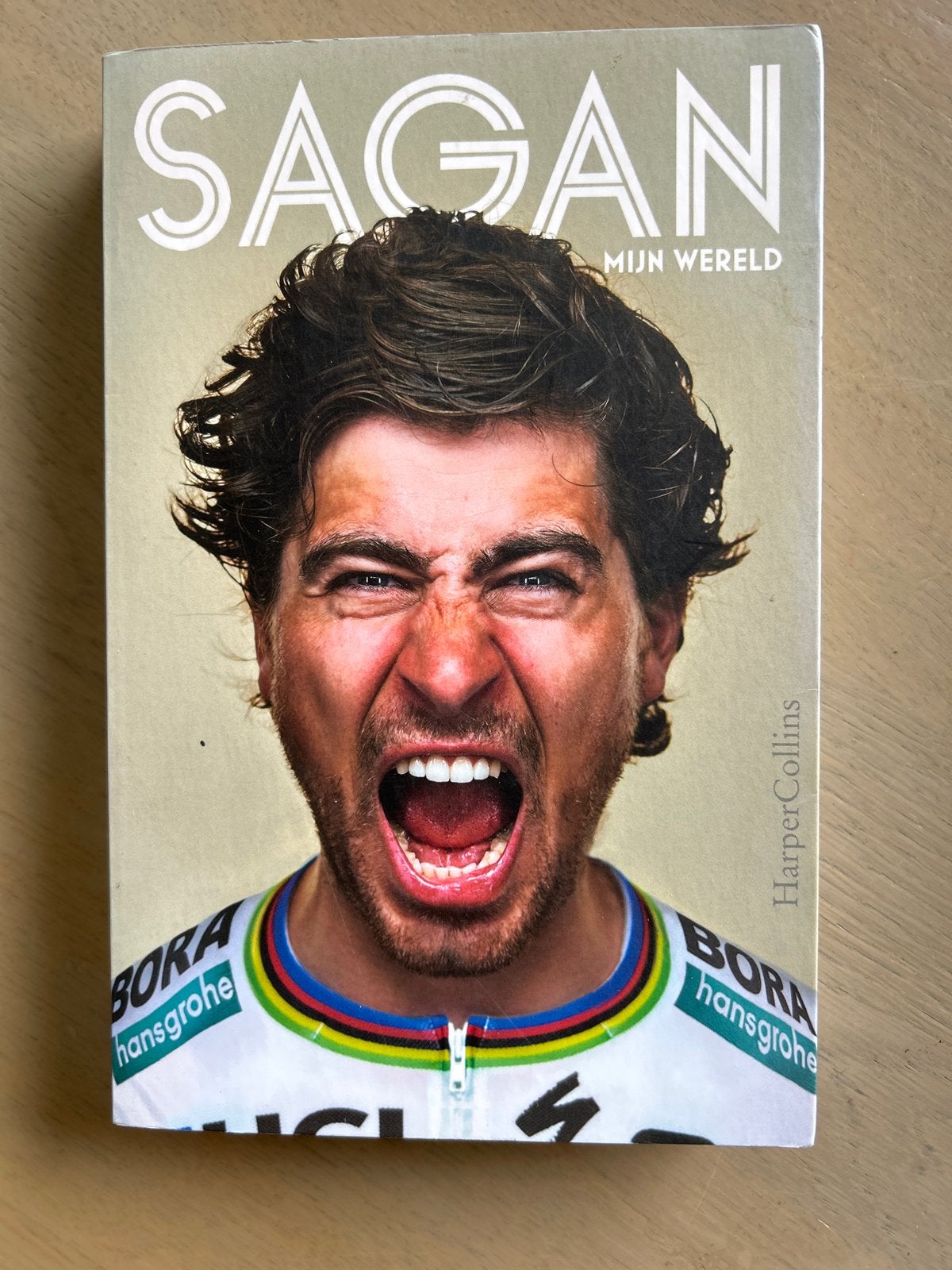 Sagan: Mijn Wereld - Boek over wielrenner Peter Sagan, Ophalen of Verzenden, Zo goed als nieuw, Lopen en Fietsen
