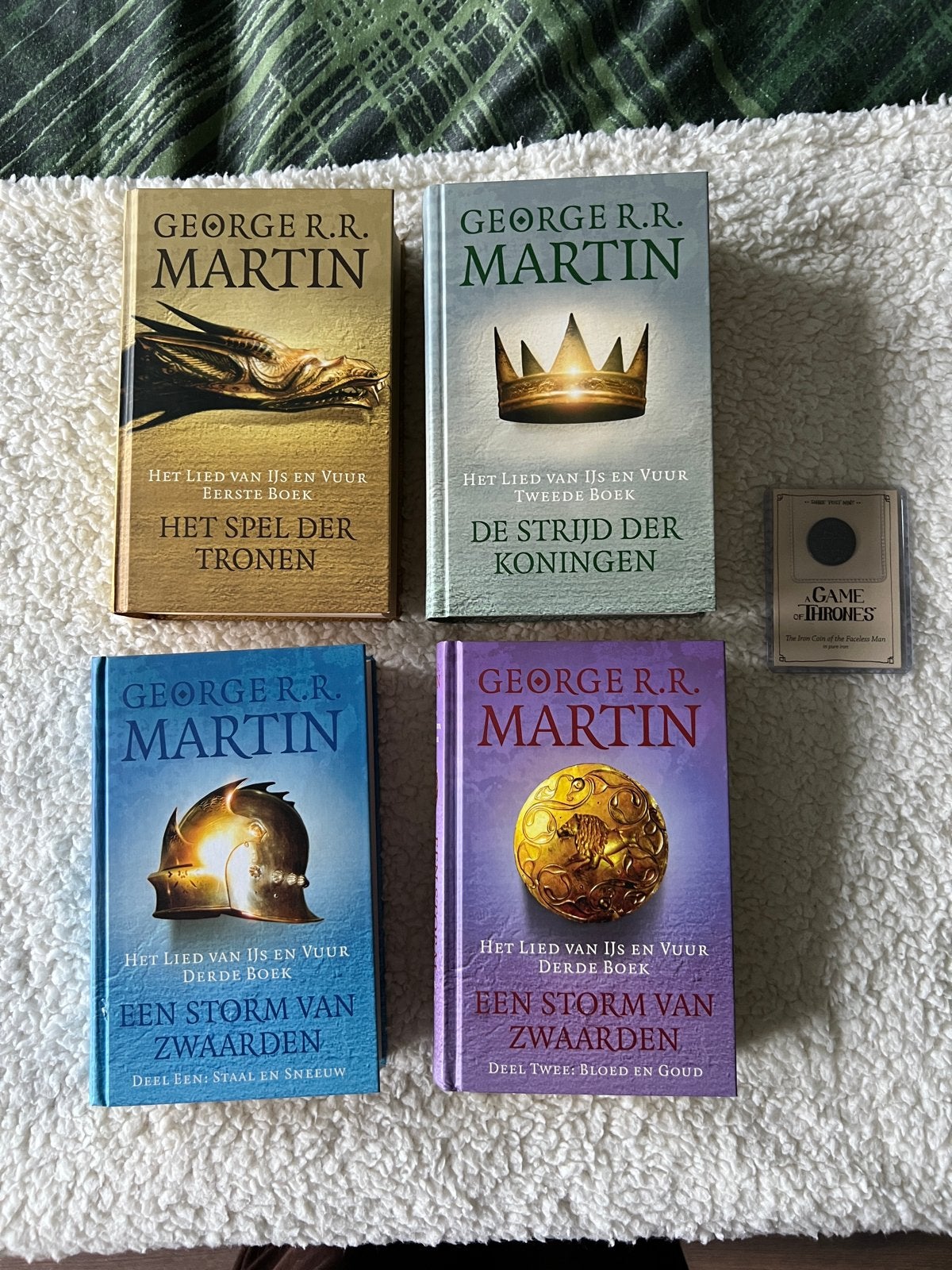 Game of Thrones boekenreeks (Het Lied van IJs en Vuur), Ophalen of Verzenden, Zo goed als nieuw