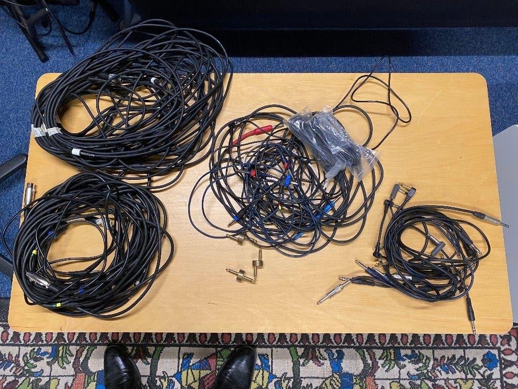 xlr en jack kabels, Ophalen of Verzenden, Gebruikt, Apparatuur