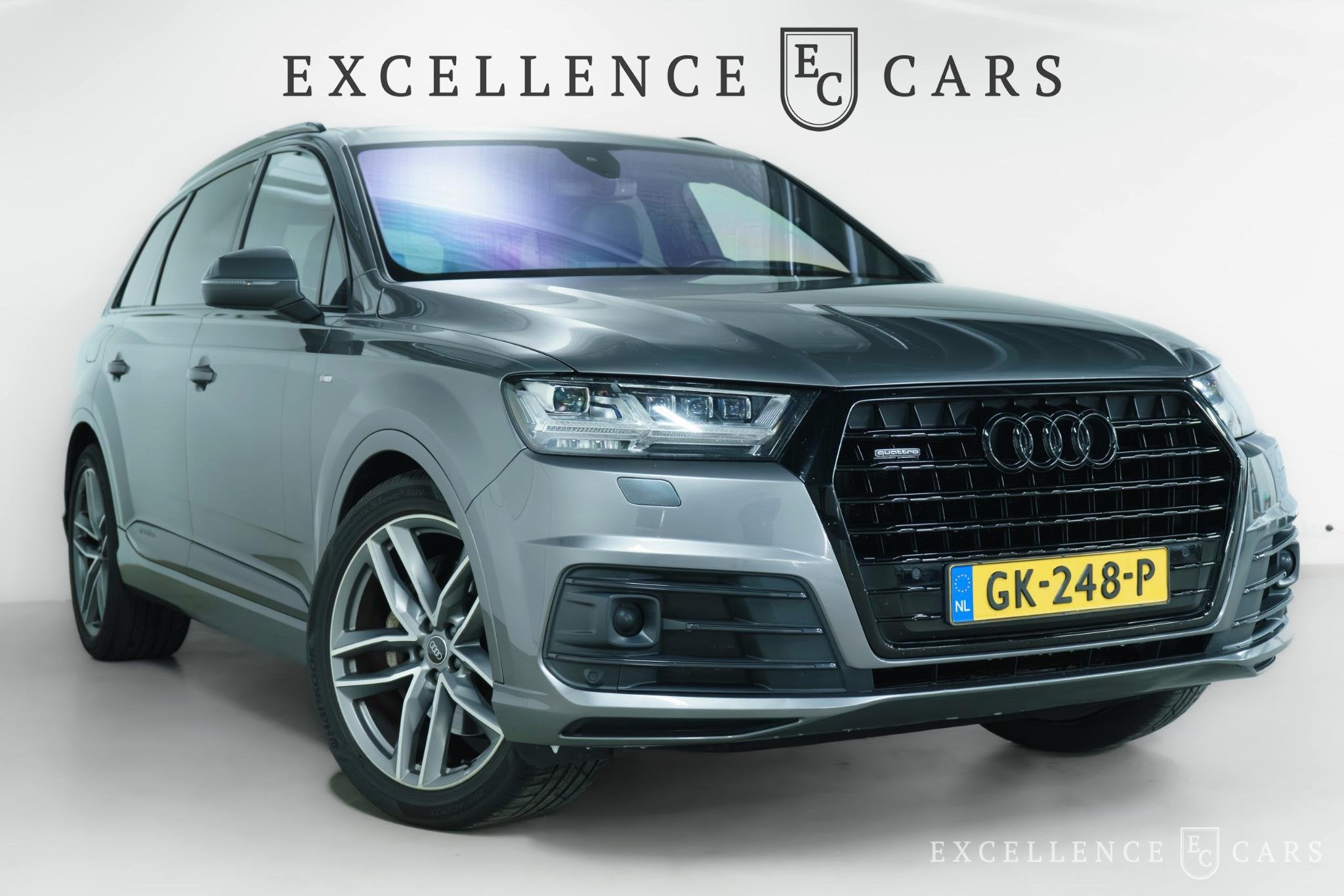 Audi Q7 3.0 TDI quattro Pro Line S 7p, Auto's, Audi, Automaat, Gebruikt, 241 €/maand, 7 stoelen