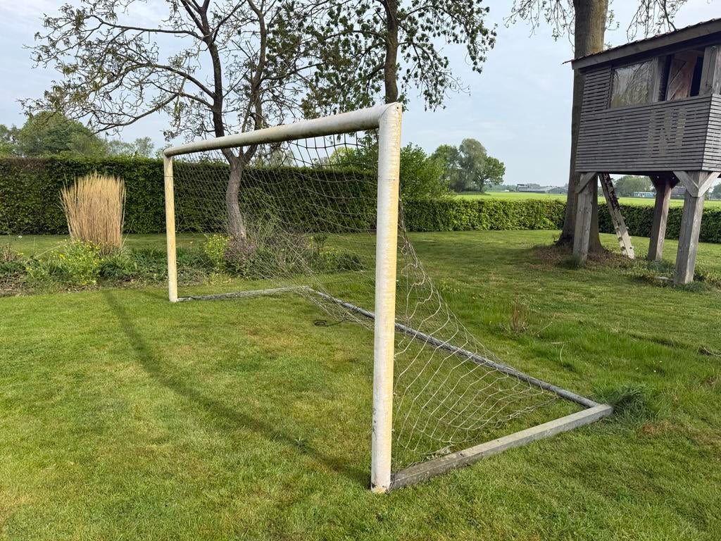 Zwaar voetbaldoel 5.00x2.00m - Onverwoestbaar, Maat XS of kleiner, Ophalen, Gebruikt, Overige typen