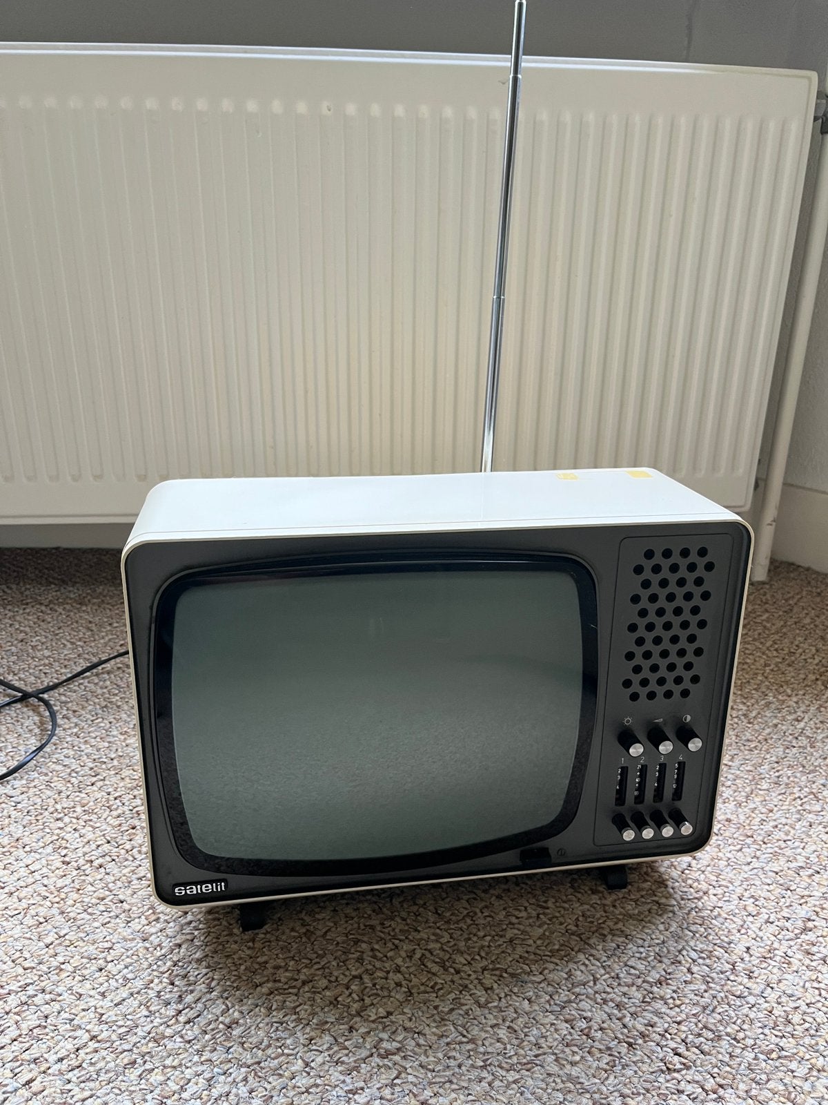 Satelit tv zwart-wit, Audio, Tv en Foto, Vintage Televisies, Ophalen, Gebruikt, Overige merken