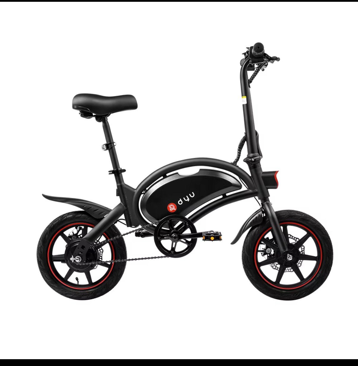 DYU D3F E-Bike – Gloednieuw – 0 KM, Ophalen, Zo goed als nieuw, 20 inch of meer
