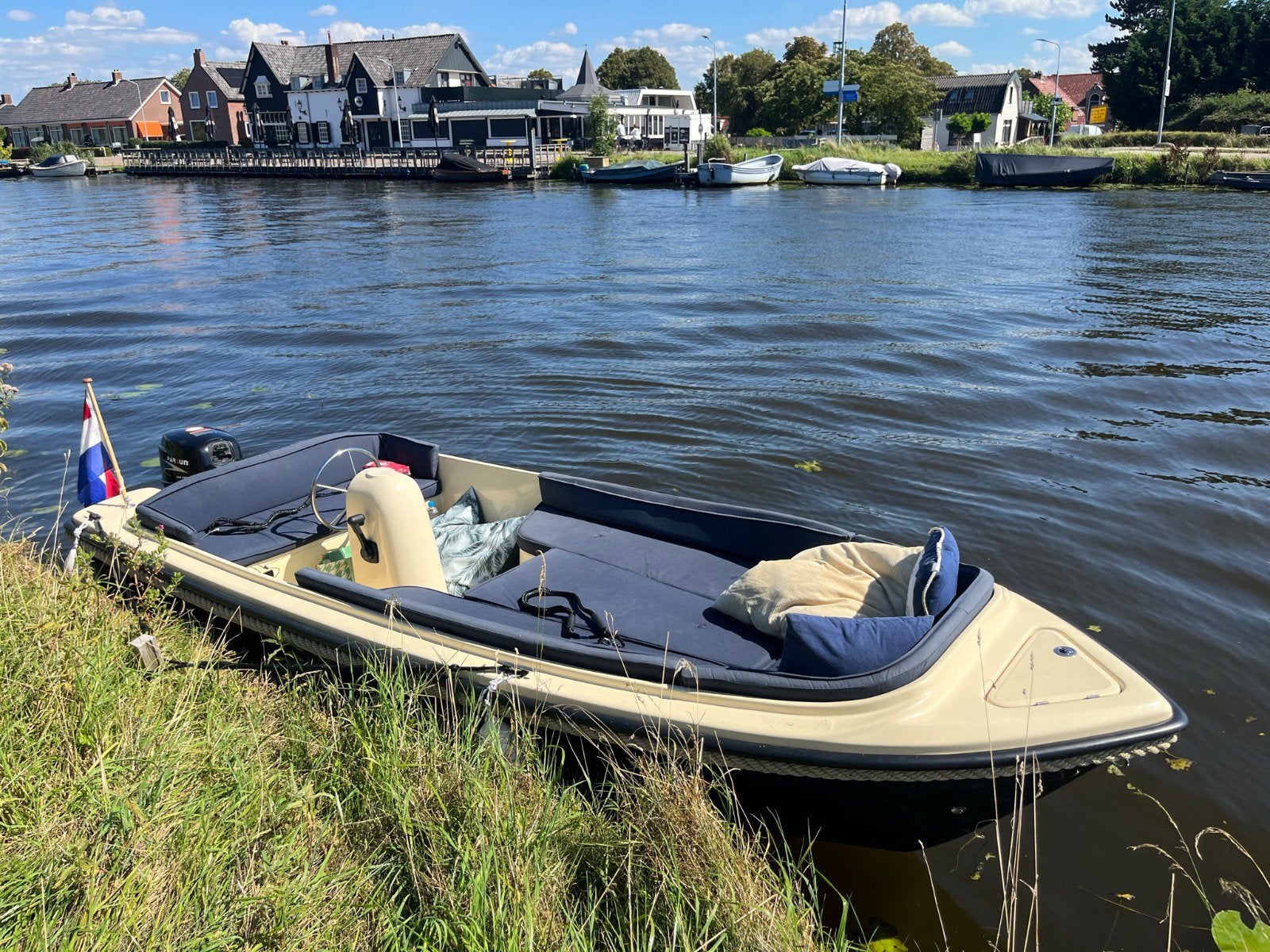 Kussenset voor sloep 470, Watersport en Boten, Accessoires en Onderhoud, Ophalen, Gebruikt