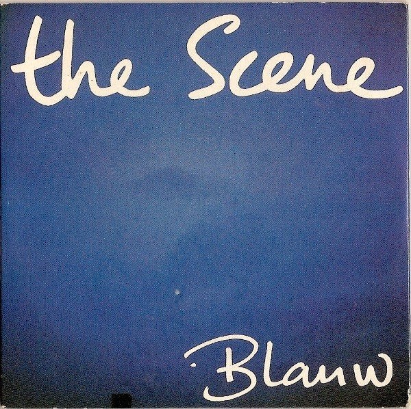 The Scene – Blauw  CD Single 1991 💿, Verzenden, Zo goed als nieuw, Rock en Metal