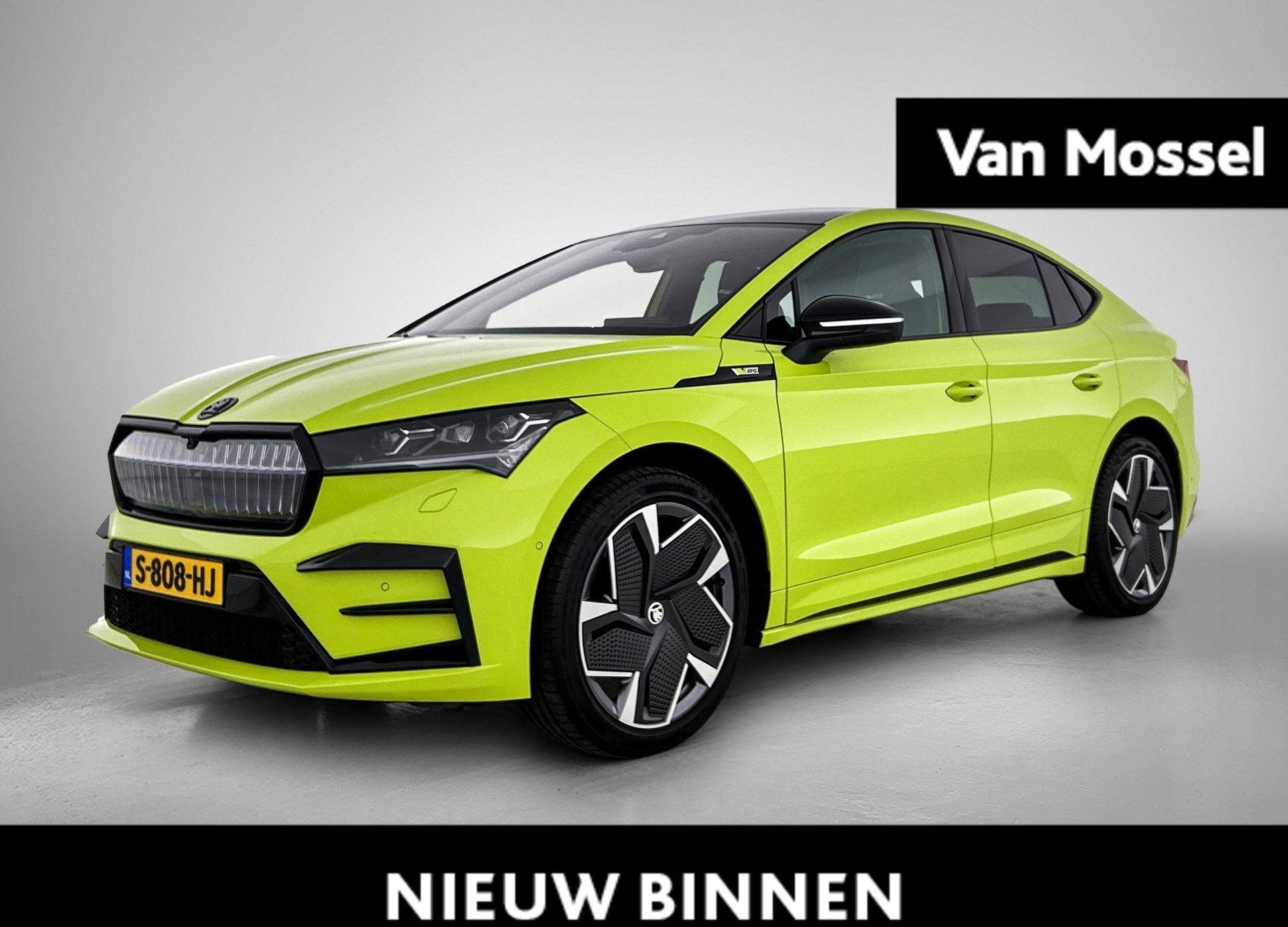 Skoda Enyaq Coupé iV 80 RS | PANORAMADAK | STOELVERWARMING, Auto's, Automaat, 12 maanden, Gebruikt, Origineel Nederlands