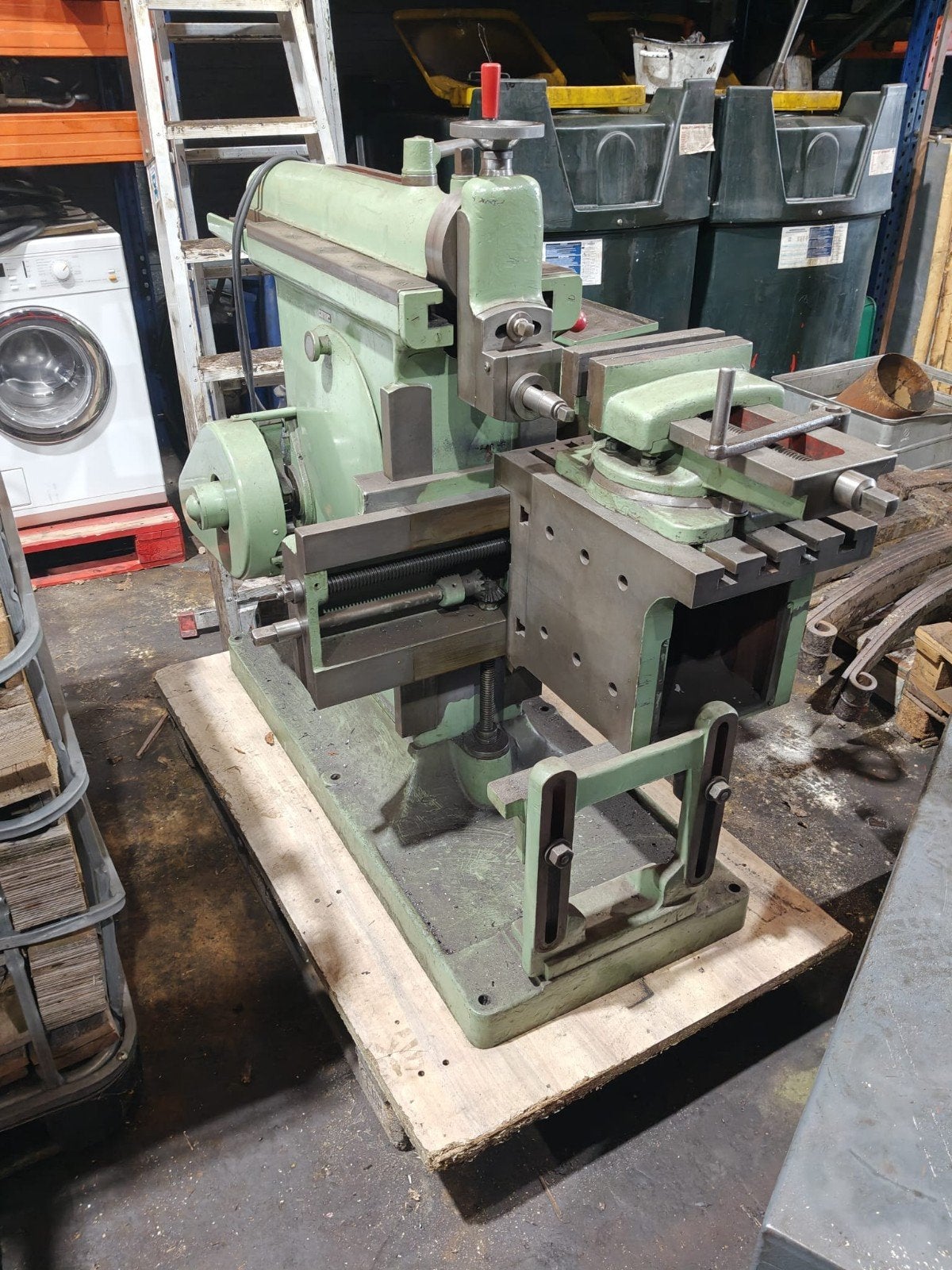 Armschaafmachine / metal shaper / spiebaan steekbank, Ophalen, Gebruikt