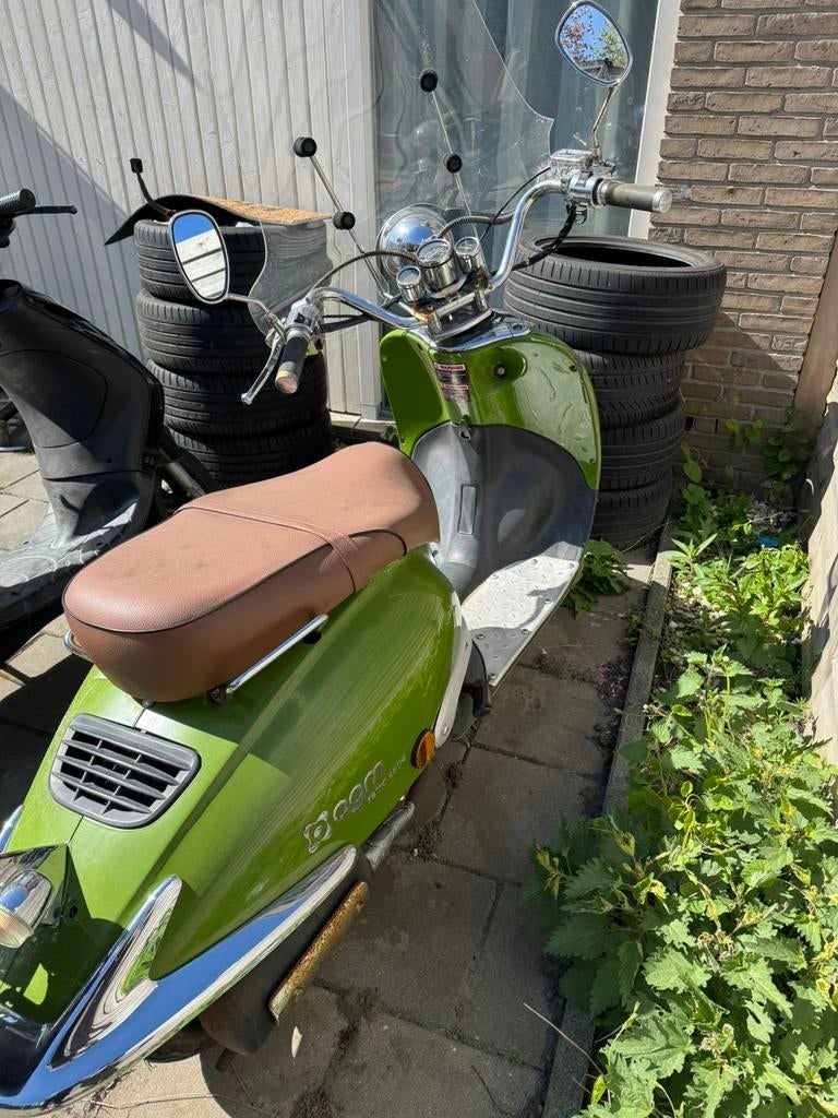 Agm Retro extra 50cc, Fietsen en Brommers, Gebruikt, Benzine, Ophalen, Overige merken