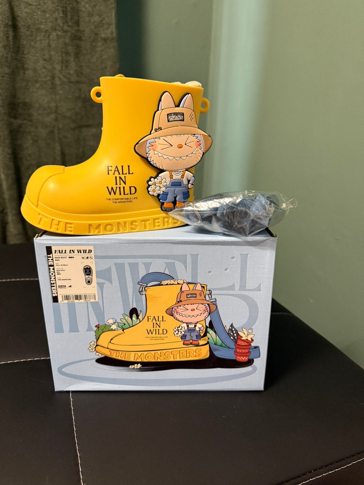 Original Popmart Labubu Rain Boot Bag, Ophalen of Verzenden, Nieuw