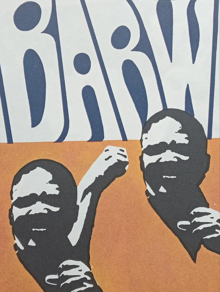 Affiche Cuba 1970 Solidariteit Zimbabwe, Verzamelen, Ophalen of Verzenden, Gebruikt, A1 t/m A3, Film en Tv