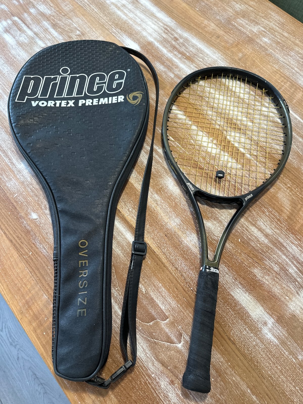 Prince Vortex Premier Oversize Tennisracket met hoes, Ophalen, Gebruikt, Racket, Prince