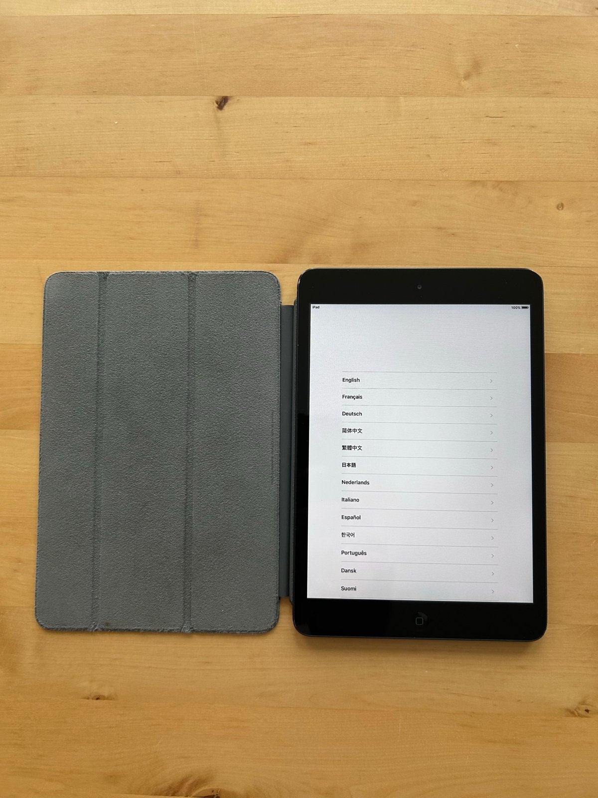 Apple iPad mini A1432 - met hoesje, Computers en Software, Apple iPads, Gebruikt, Zwart, Ophalen of Verzenden, 7 inch of minder