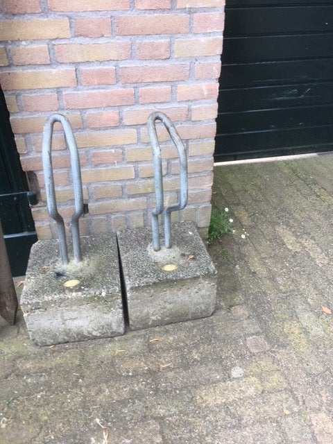 1 Fietsbeugel, Ophalen, Gebruikt