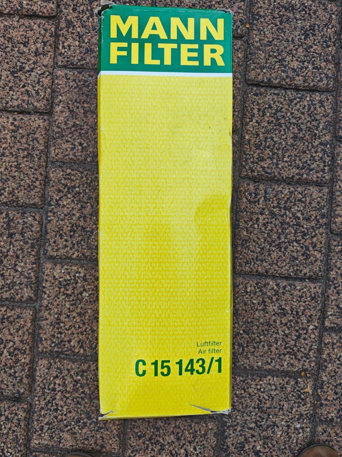 MANN FILTER Luchtfilter C 15 143/1, Auto-onderdelen, Ophalen, Nieuw, Universele onderdelen