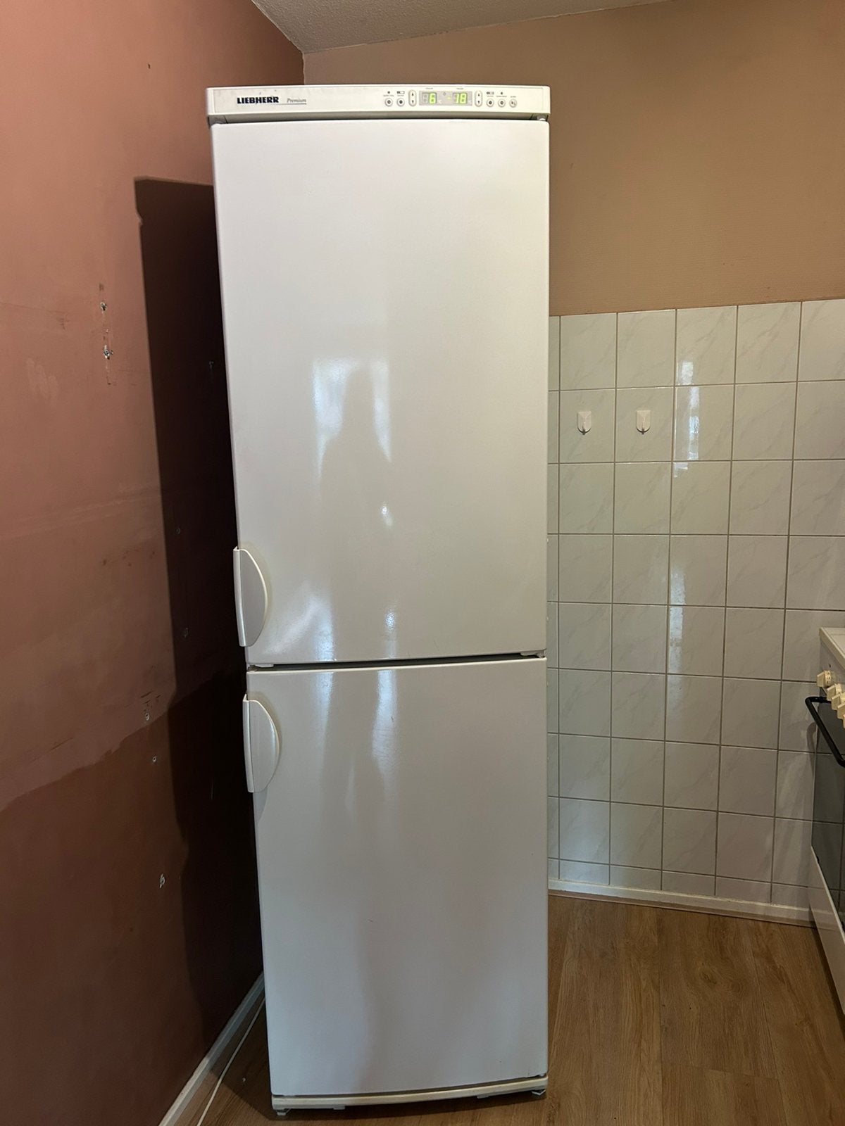Liebherr koel vries combinatie 195x60x60, Witgoed en Apparatuur, Ophalen, Gebruikt, 200 liter of meer, Met aparte vriezer