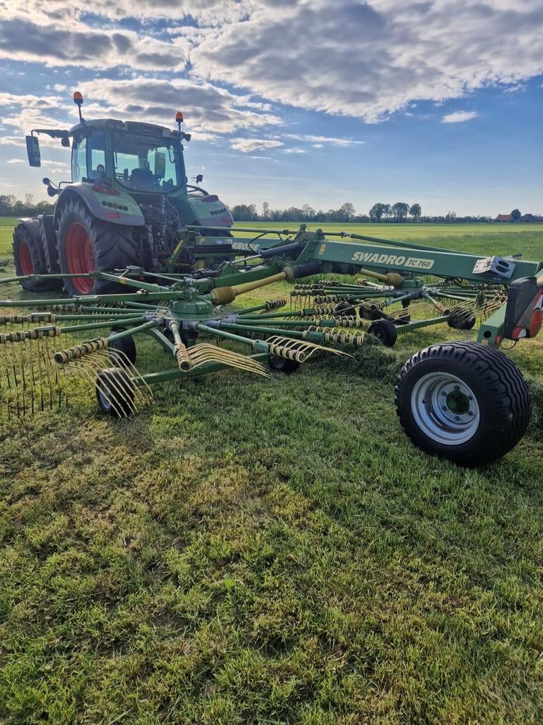 Krone Swadro TC 760 hark, Zakelijke goederen, Agrarisch | Werktuigen, Ophalen, Akkerbouw, Weidebouw