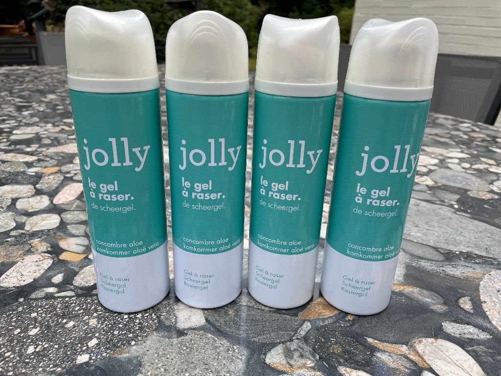 4 STUKS Jolly Scheergel, Ophalen of Verzenden, Nieuw, Overige typen