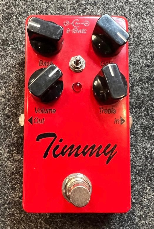 Paul Cochrane Timmy V2 Overdrive red pedal, Ophalen of Verzenden, Gebruikt, Distortion, Overdrive of Fuzz