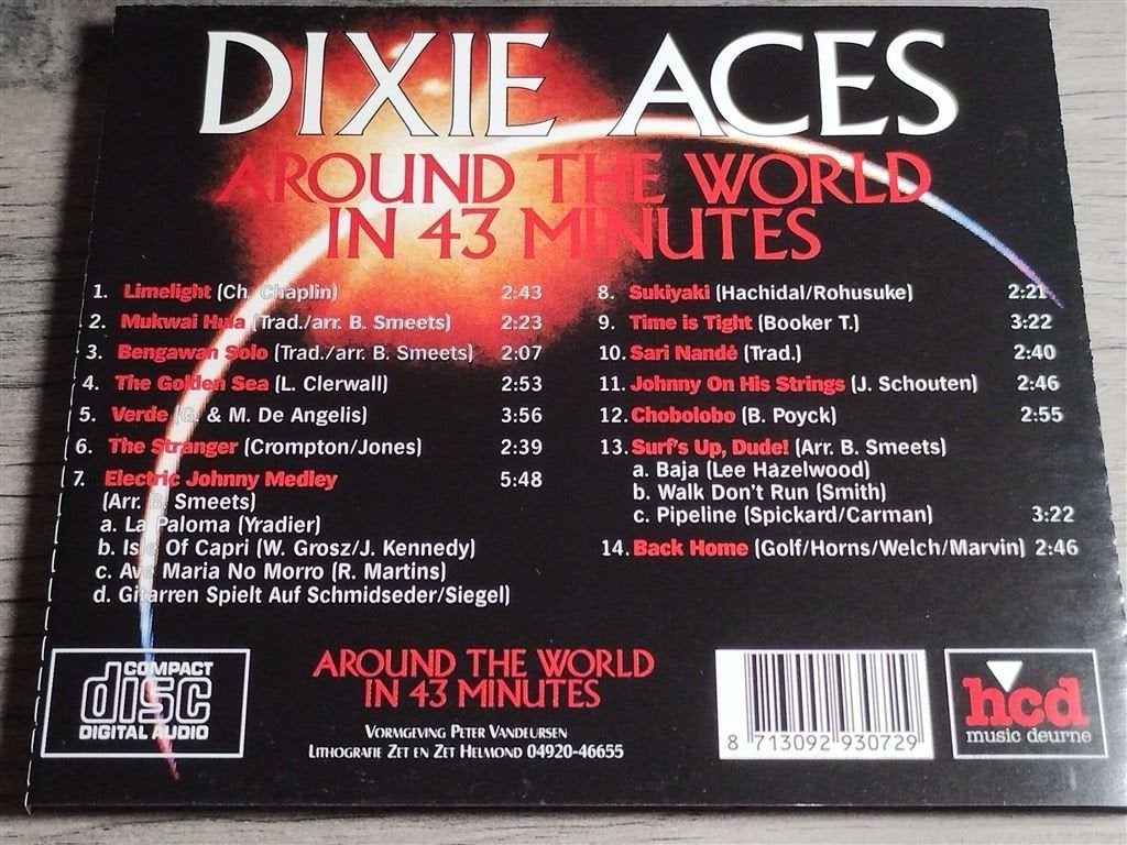 Dixie Aces ‎– Around The World In 43 Minutes, Ophalen of Verzenden, Zo goed als nieuw