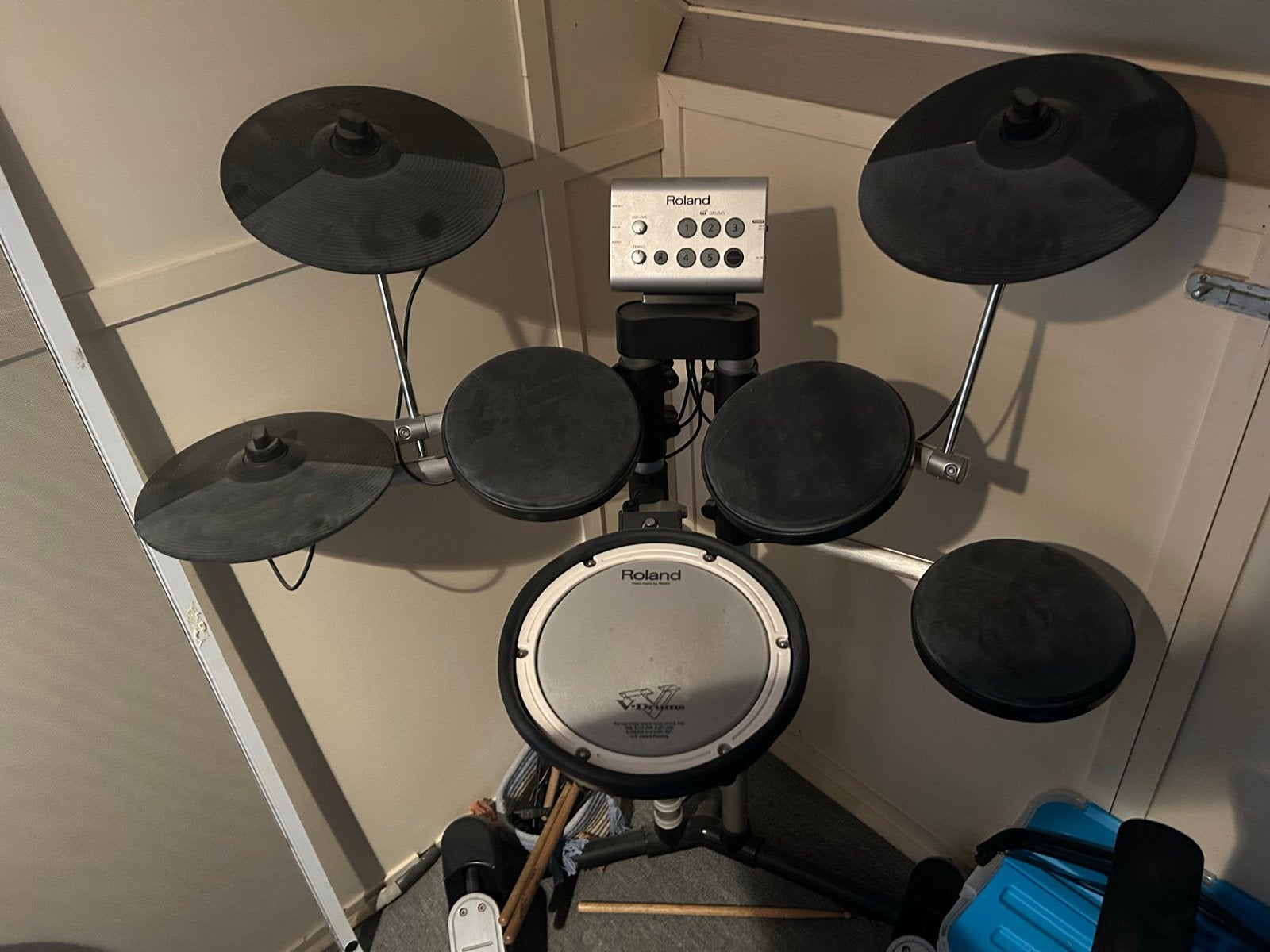 Roland HD-1 V-Drums Lite elektronisch drumstel, Ophalen, Gebruikt, Roland, Elektronisch