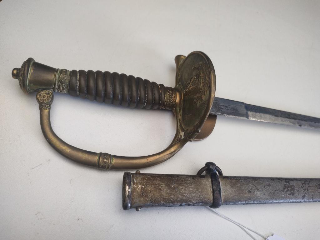 Sabel # 533 -Belgie - epee Leopold 2, Verzenden, Landmacht, Overige gebieden, Zwaard of Sabel