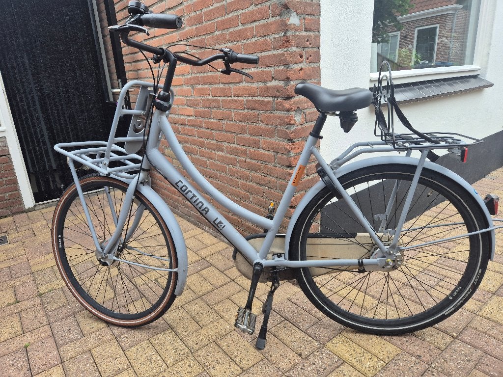 Cortina U4 Damesfiets - Framemaat 57, Fietsen en Brommers, Fietsen | Dames | Damesfietsen, Terugtraprem, Gebruikt, Versnellingen