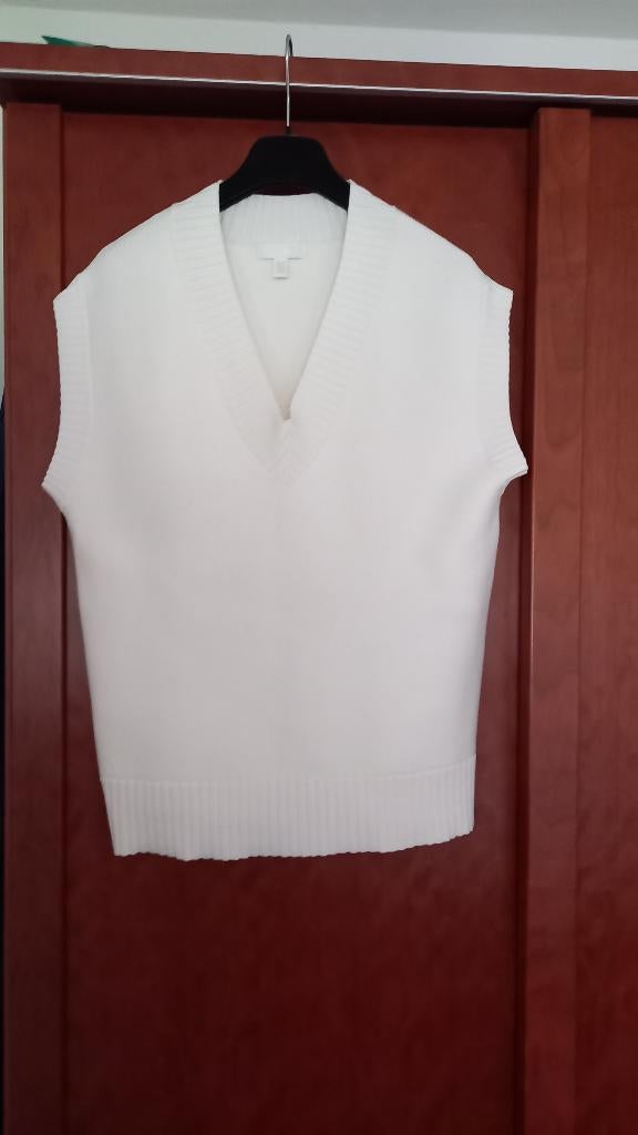 H & M SPENCER MAAT XS (VALT ALS S), Wit, Ophalen of Verzenden, H & M., Maat 36 (S)