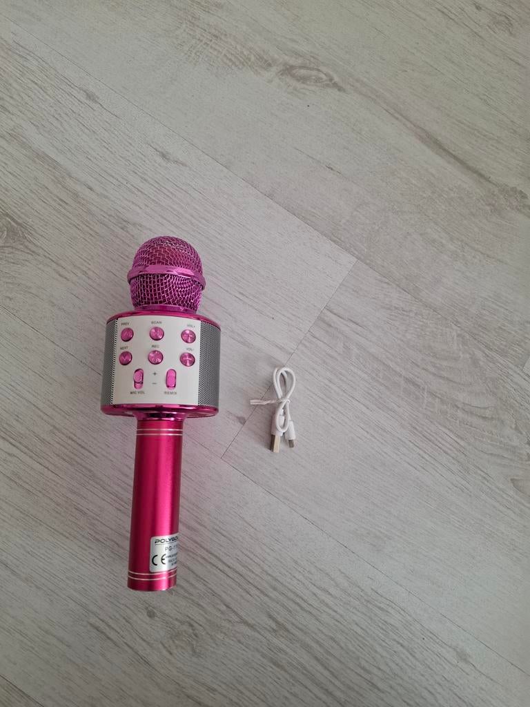 Karaoke microfoon draadloos, Kinderen en Baby's, Ophalen, Zo goed als nieuw