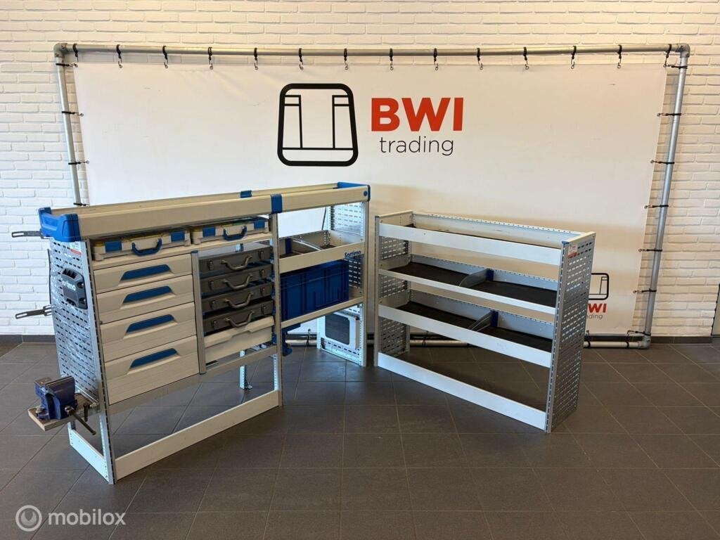 Sortimo set bedrijfswageninrichting L+R complete inrichting, Auto diversen, Ophalen of Verzenden