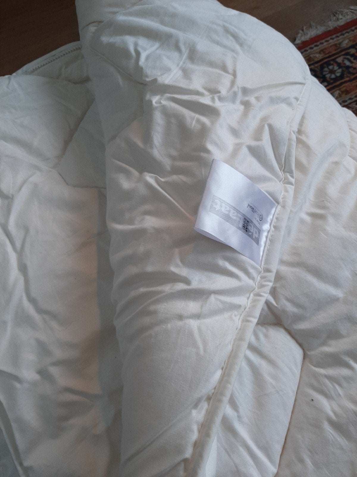 Huisselectie De Laat Wollen Dekbed 240x220 4-seizoenen, Wit, Tweepersoons, Ophalen of Verzenden, Deken of Dekbed