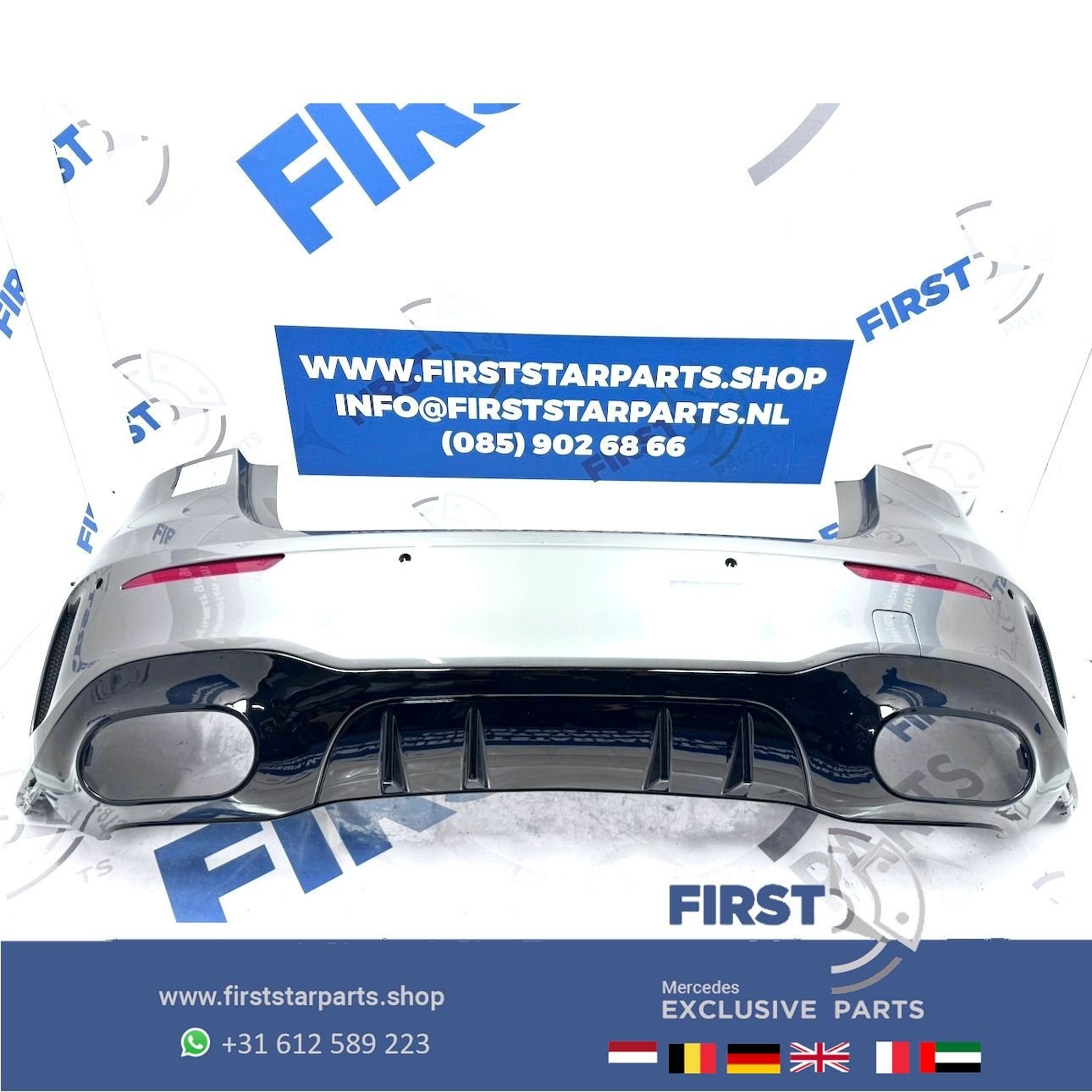 BUMPER W177 FACELIFT A1778809604 A45 AMG ACHTERBUMPER A KLAS, Gebruikt, -, Ophalen of Verzenden, Achter