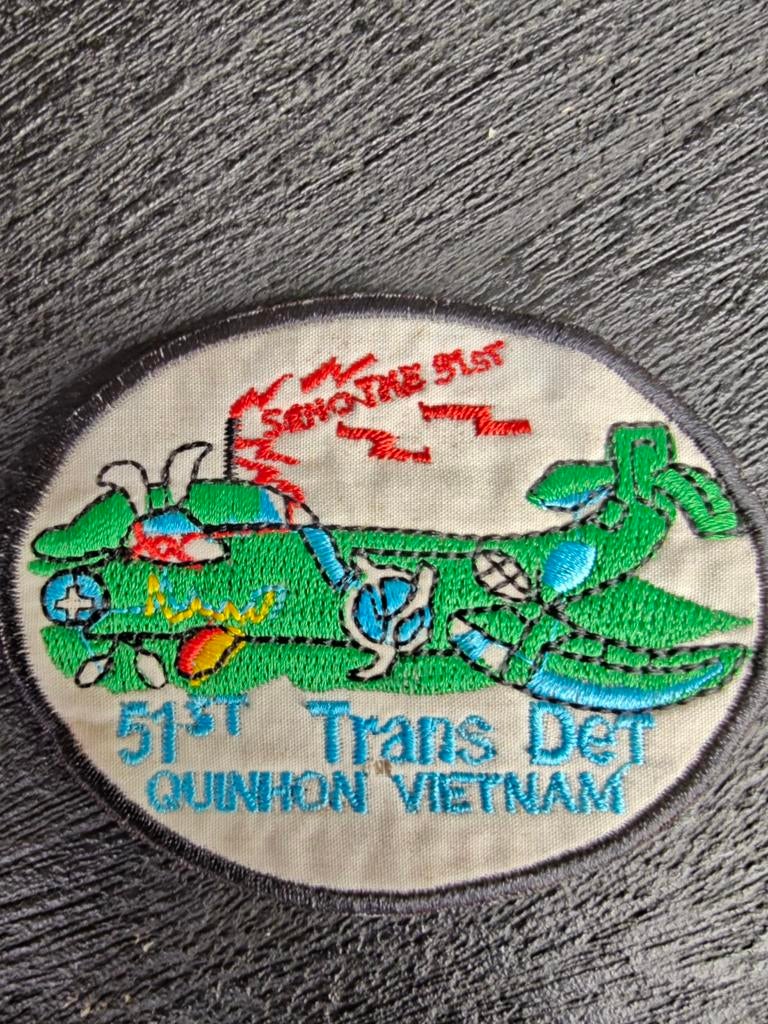 patch van de 51st Transportation Detachment, gestationeerd i, Ophalen of Verzenden, Landmacht, Amerika, Embleem of Badge